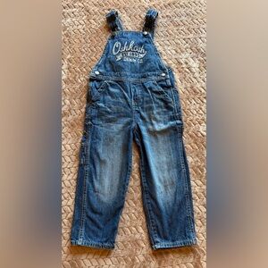 OshKosh B'gosh Dark Blue Denim Kids Overalls Bibs